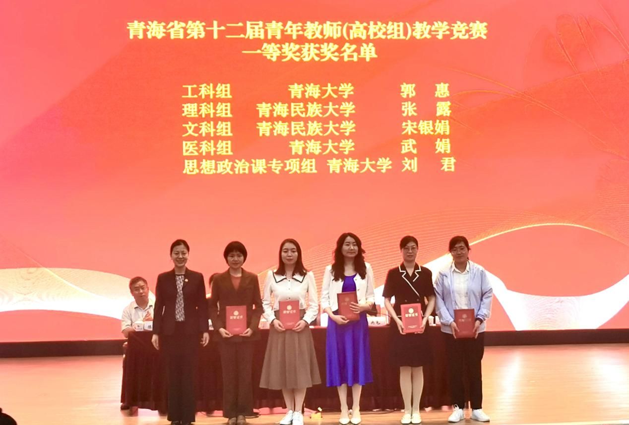喜报——w88win教师在青海省第十二届青年教师(高校组)教学竞赛中取得佳绩